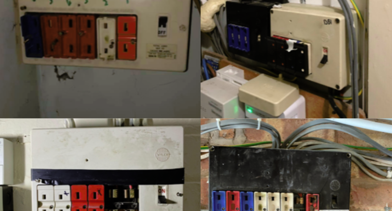 old fuse boards